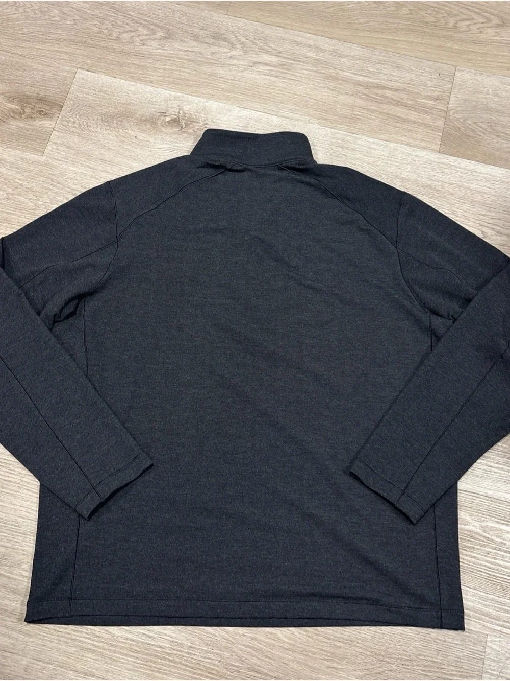 Nike Dri Fit Iowa Hawkeyes 1/4 Zip Pullover Golf Dark Grey Size XL